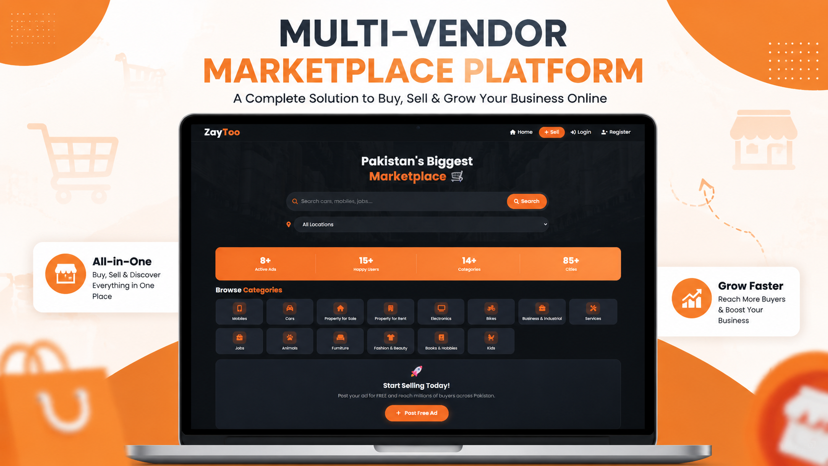 ZayToo marketplace project